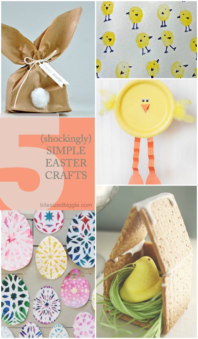 5 *simple* easter crafts - beautiful results without any tears!