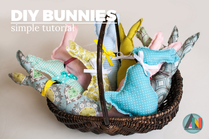 Bunny Pillows  - one of 10 easy sew Easter project ideas