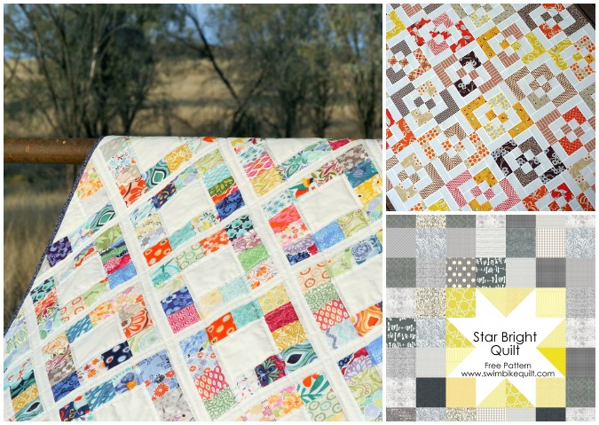 charm square quilts collage