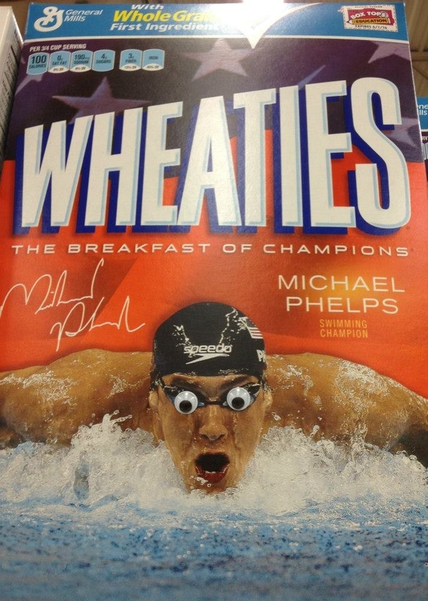 Googly Michael Phelps