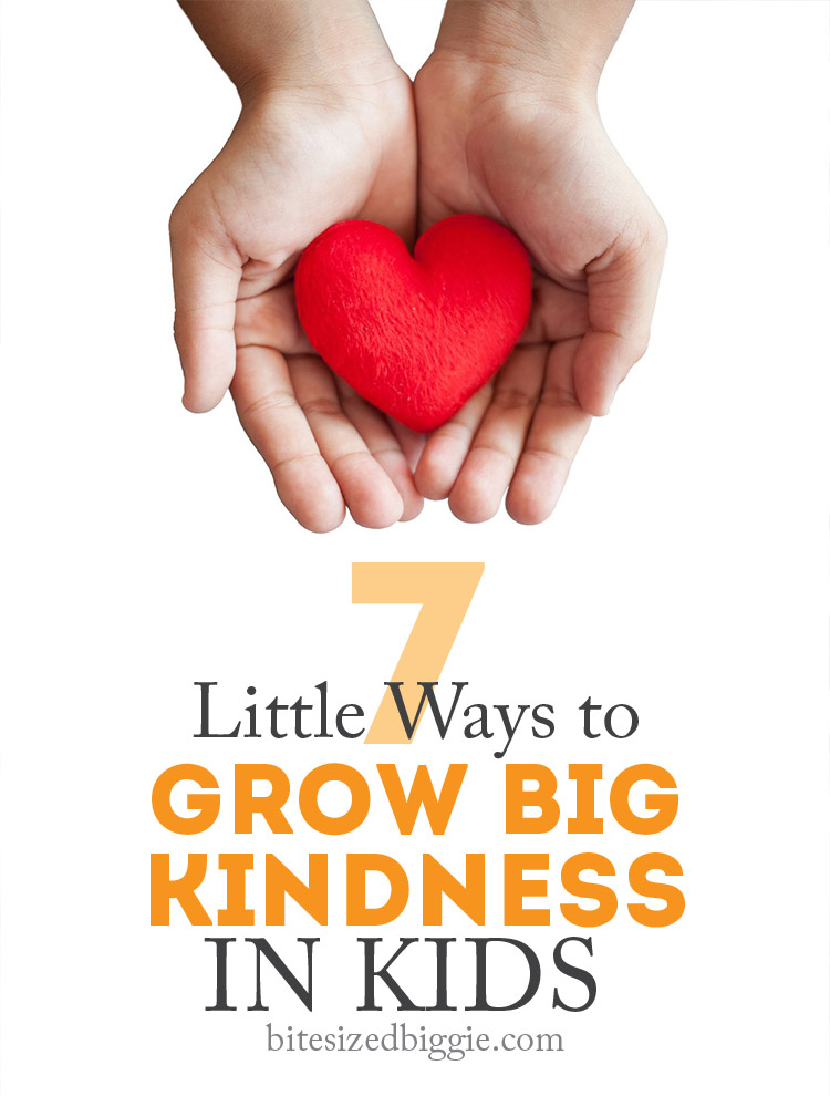 Simple ways to help kids see a bigger world around them and share kindness
