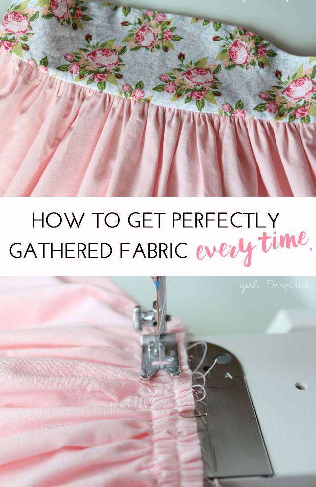 How to Gather Fabric Perfectly Every Time