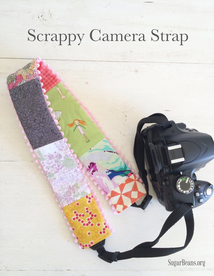 How to make a scrappy camera strap
