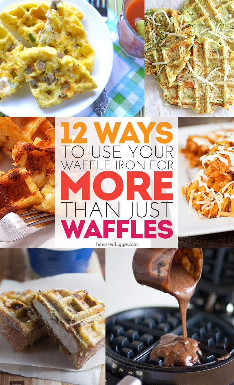 12 AMAZING ways to use your waffle iron for more than just waffles!