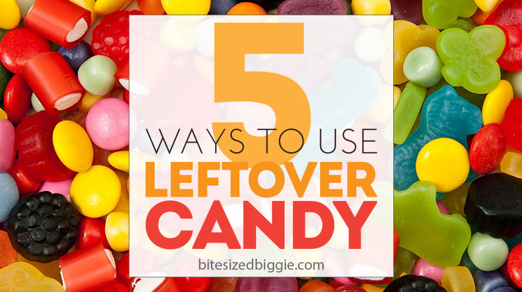 5 great ways to use up leftover candy without trashing it!