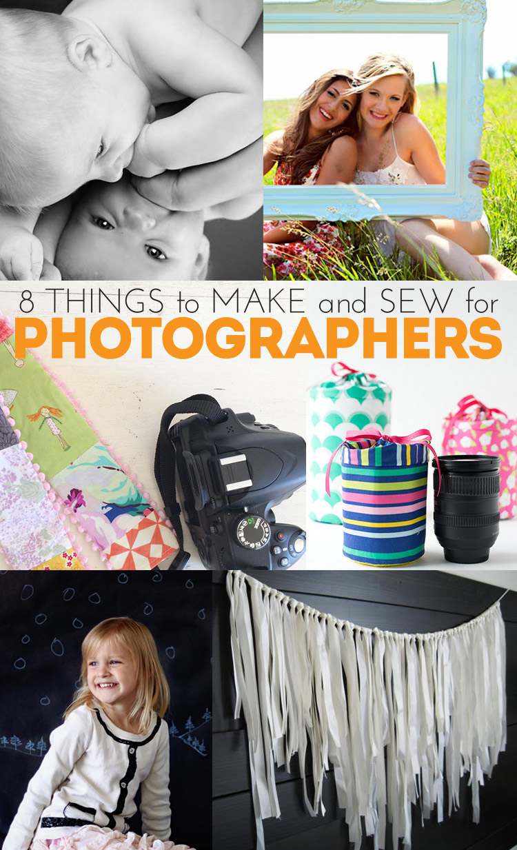 8 great DIY projects for photographers - easy projects to make and sew