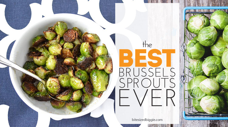 The best, most mouth-watering brussels sprout recipe EVER! Seriously!
