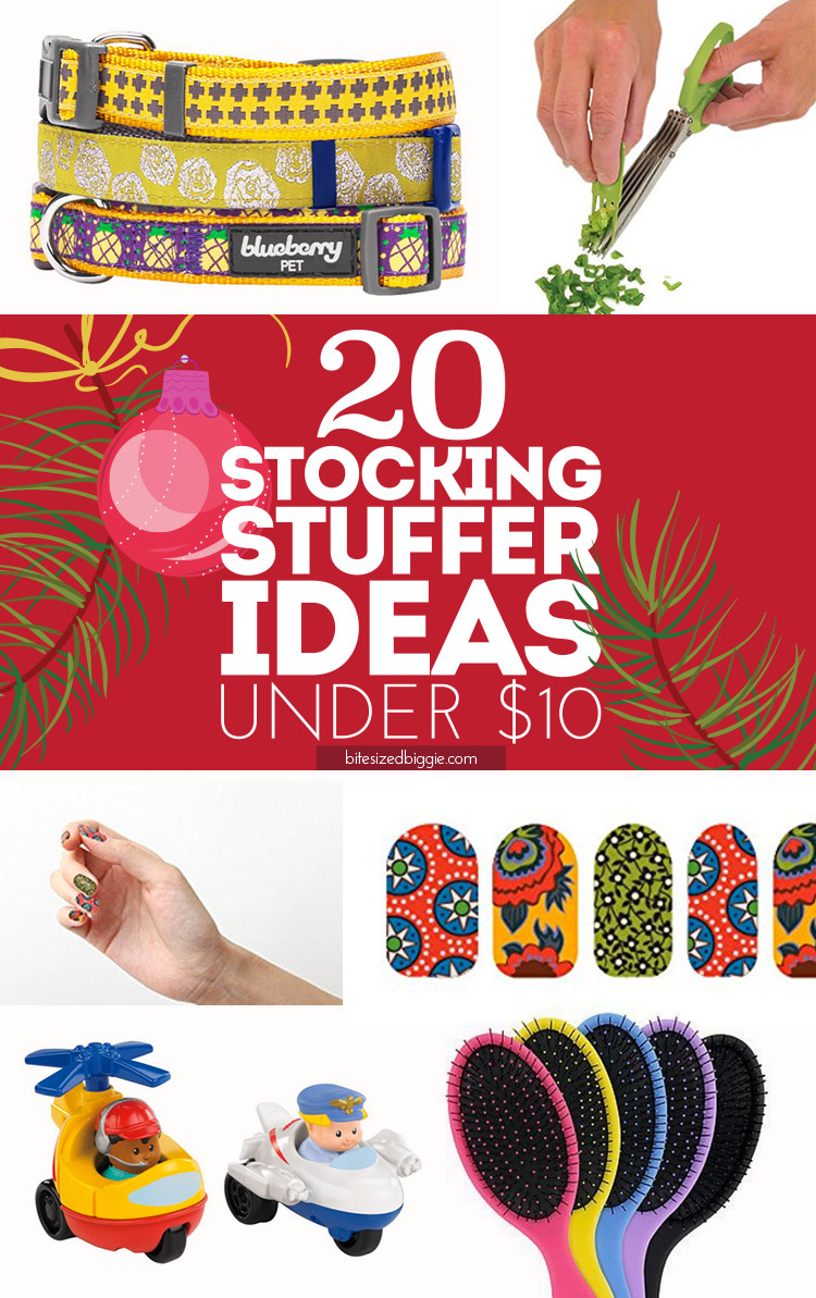 20 FUN stocking stuffer ideas for under $10 each!