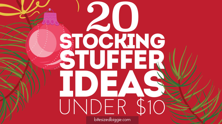 20 Stocking Stuffer Ideas under $10