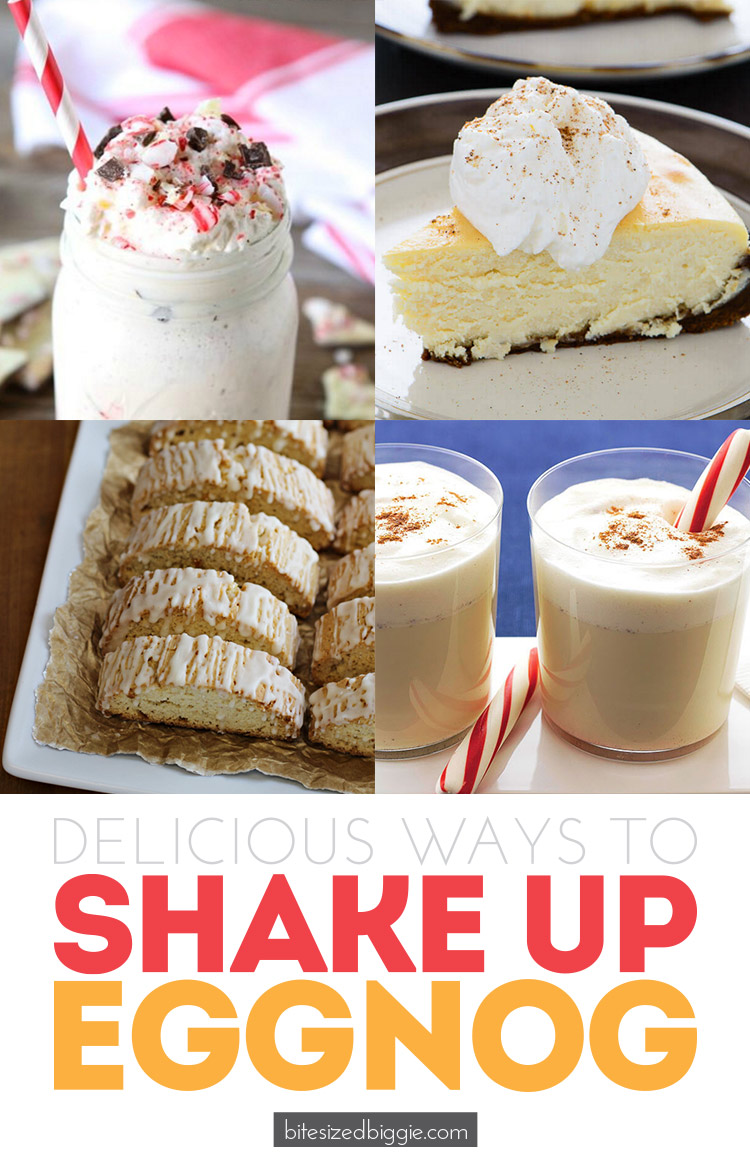 Delicious ways to spice up the eggnog tradition - love these fun recipes!