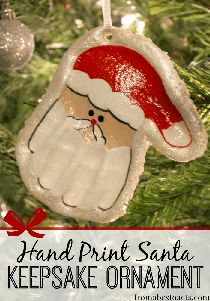 Salt-Dough-Hand-Print-Santa-Ornament
