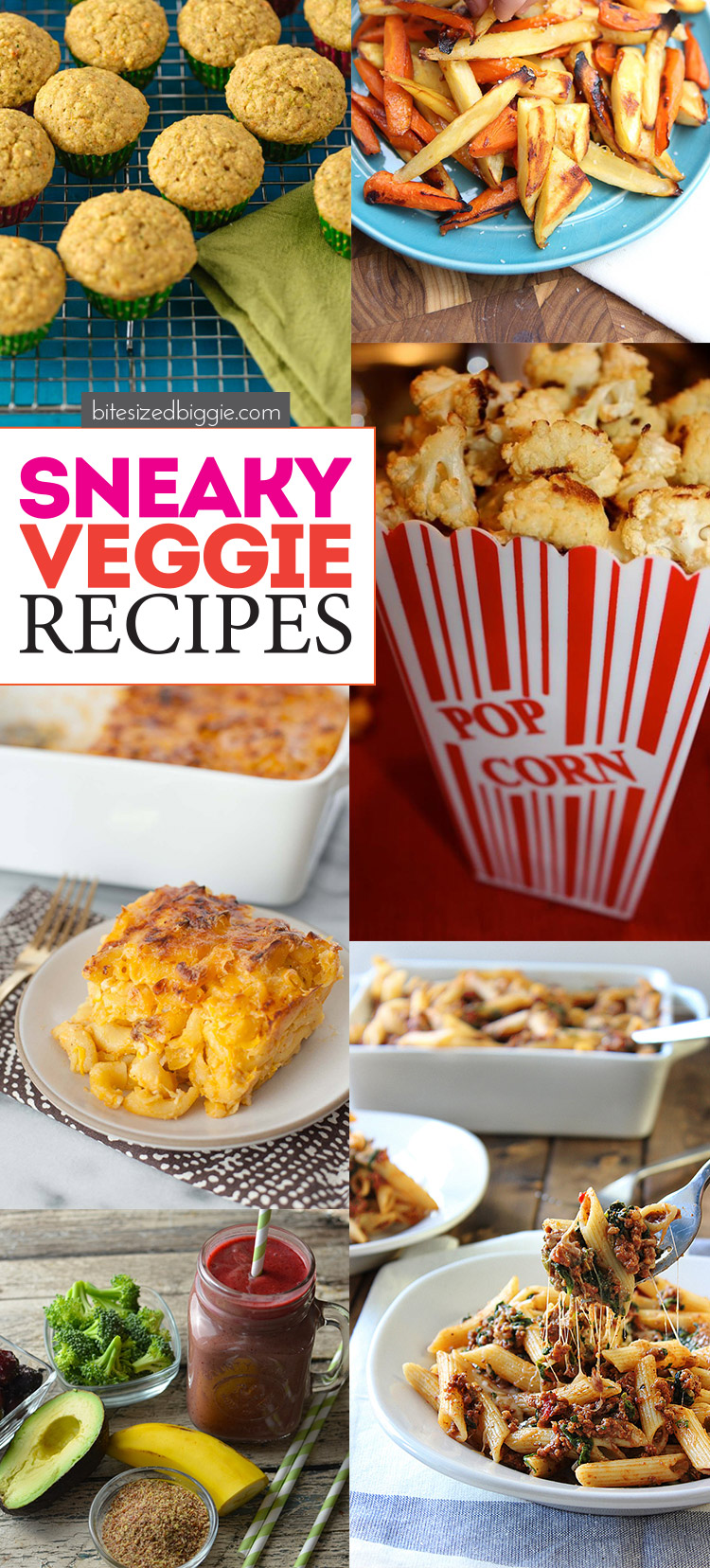 Sneaky veggie recipes - your guests will have no idea how healhty these are (unless you tell them) because these are SO DELICIOUS!