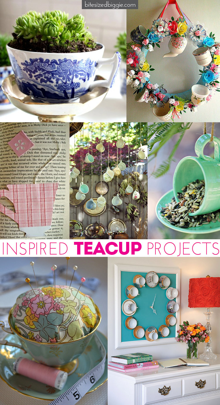 Teacup Inspired DIY project ideas