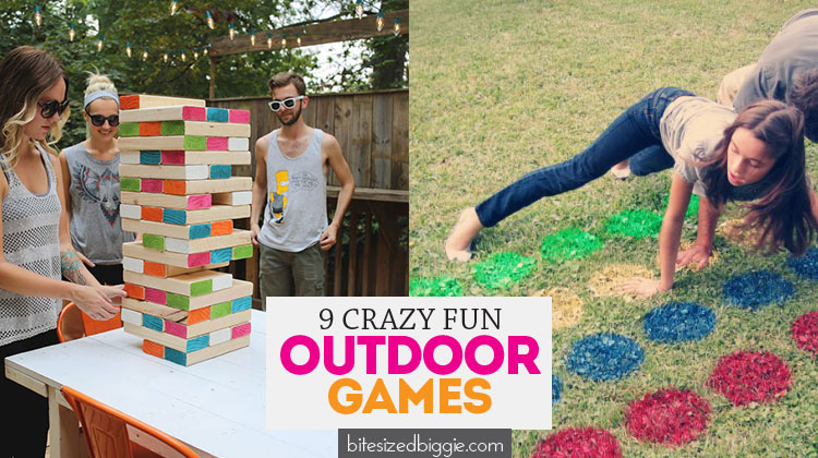 9 RIDICULOUSLY FUN Outdoor Games for your next party or for family fun!