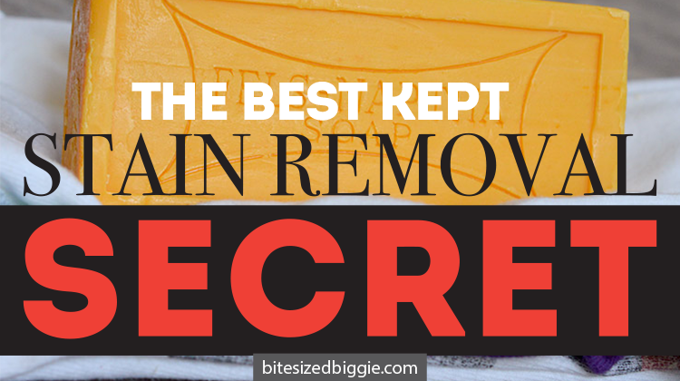 The best kept stain removal secret - who knew $2 could work so well?!?