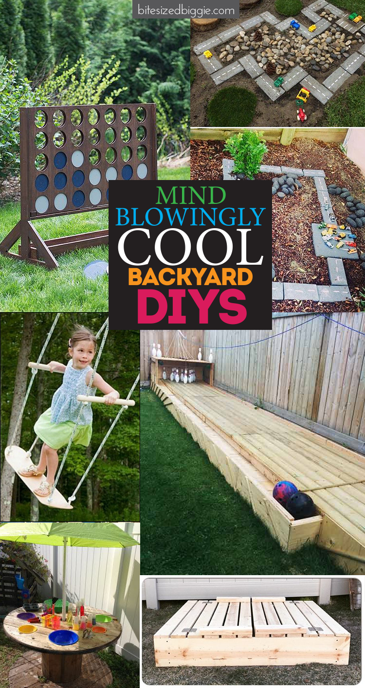 Backyard DIYS for all sorts of skill levels and all ages of fun!