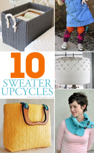10 GORGEOUS Sweater Upcycle projects!