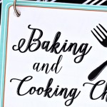 Free Printable Cooking and Baking Cheat Sheets