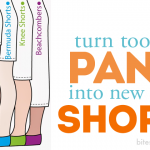 How to turn PANTS into SHORTS