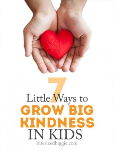 Simple ways to help kids see a bigger world around them and share kindness