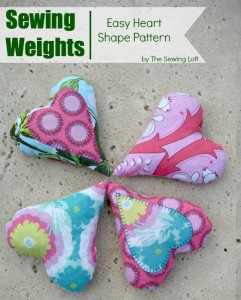 Heart Shaped Pattern Weights