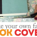 How to Make DIY Fabric Book Covers