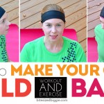 DIY Your Own Bold Exercise Band Headband – A Tutorial