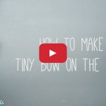 How to Make a Teeny Tiny Bow!