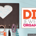 DIY Hanging Jewelry Organizer