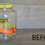 Make a Luminary from Upcycled Pickle Jars